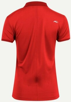 Camiseta polo Kjus Womens Sia Polo S/S Cosmic Red 42 - 2