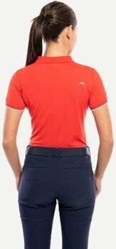 Chemise polo Kjus Womens Sia Polo S/S Cosmic Red 42 - 8