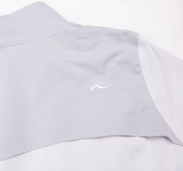 Jachetă impermeabilă Kjus Womens Dextra II 2.5L Jacket White Melange/Alloy 40 - 5