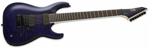 Guitarra elétrica de 7 cordas ESP LTD SH-7ET Brian (Head) Welch STP See Thru Purple - 3