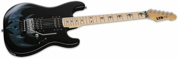 Gitara elektryczna ESP LTD MW-TR-1 Michael Wilton BK w/ TR-1 Single Tri-Ryche Graphic - 2