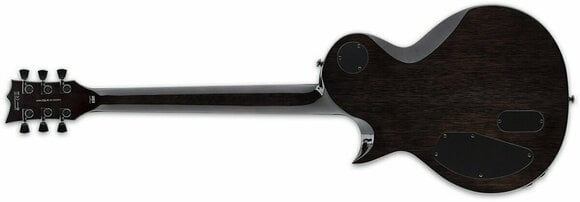 Elektrische gitaar ESP LTD EC-1000 Piezo QM See Thru Black - 2