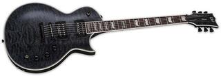 Elektromos gitár ESP LTD EC-1000 Piezo QM See Thru Black Elektromos gitár - 4