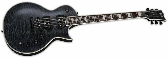 E-Gitarre ESP LTD EC-1000 Piezo QM See Thru Black - 3