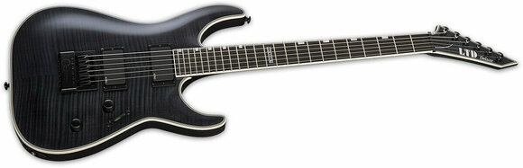 Electric guitar ESP LTD MH-1000ET See Thru Black - 2