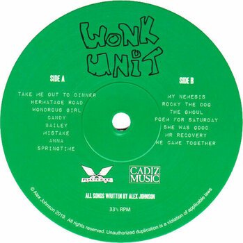 Disco de vinil Wonk Unit - Odds, Sods And Other Uncomfortable Silences (LP) - 3