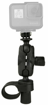 Moto porta cellulare / GPS Ram Mounts Tough-Strap Double Ball Mount with Universal Action Camera Adapter - 2