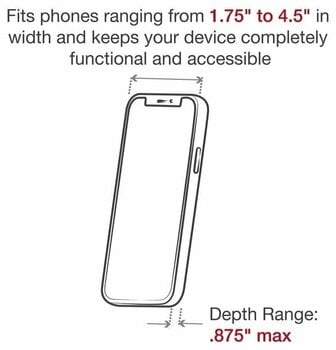 Pyöräilyelektroniikka Ram Mounts X-Grip® Large Phone Mount with RAM® Tough-Strap™ Handlebar Base - 7