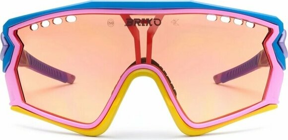Cycling Glasses Briko Taiga Multicolour Rainbow Vintage OR2 Cycling Glasses - 2