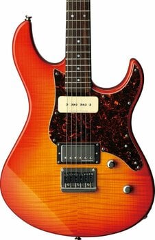 Elektrische gitaar Yamaha Pacifica 611 HFM Light Amber Burst - 3