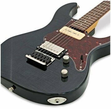 Guitare électrique Yamaha Pacifica 611 HFM Translucent Black - 4