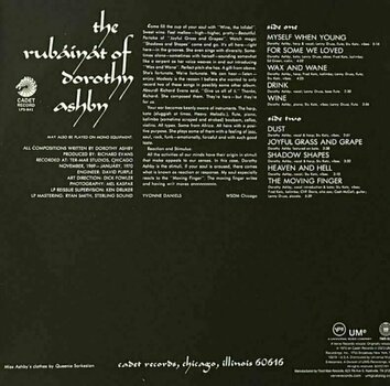 Δίσκος LP Ashby Dorothy - The Rubáiyát Of Dorothy (Verve By Request) (LP) - 5