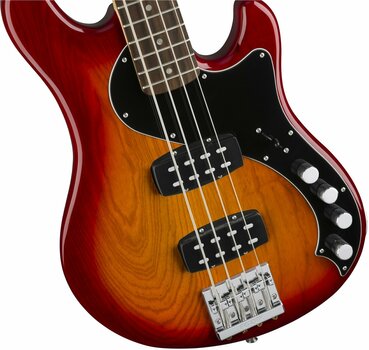 Bajo de 4 cuerdas Fender Deluxe Active Dimension Bass Aged Cherry Burst - 4