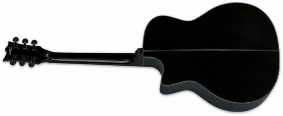 Jumbo elektro-akoestische gitaar ESP LTD A-300E Zwart - 2