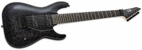 Elektromos gitár ESP LTD BUZ-7 See Thru Black - 2