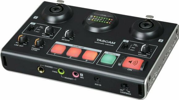 Podcast Michpult Tascam US-42B - 2