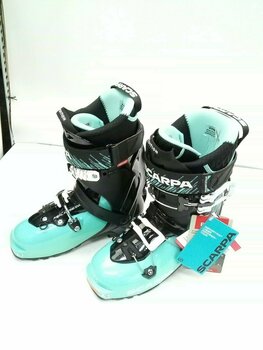 Scarponi sci alpinismo Scarpa GEA 100 Aqua/Black 23,0 (Seminuovo) - 2