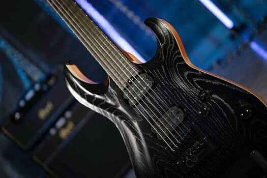 Elektrische gitaar Cort KX 700 EVERTUNE Open Pore Black - 3