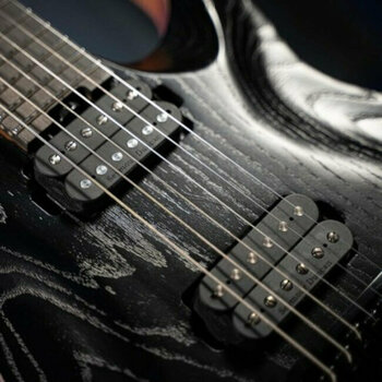Elektromos gitár Cort KX 700 EVERTUNE Open Pore Black - 4