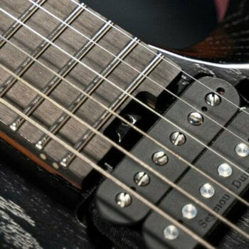 Elektromos gitár Cort KX 700 EVERTUNE Open Pore Black - 7