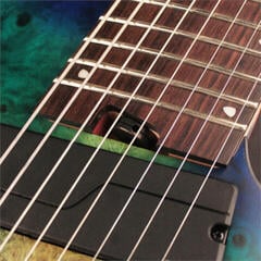 Multiscale electric guitar Cort KX 508MS II Marina Blue Burst Multiscale electric guitar - 6