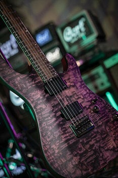 Guitare électrique Cort KX500 Etched Deep Violet - 2