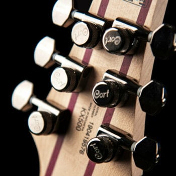 Guitarra elétrica Cort KX500 Etched Deep Violet - 9