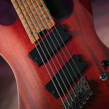 Elektryczna gitara multiscale Cort KX 307MS Open Pore Mahogany - 2