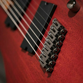 Guitarra elétrica multiescala Cort KX 307MS Open Pore Mahogany - 3
