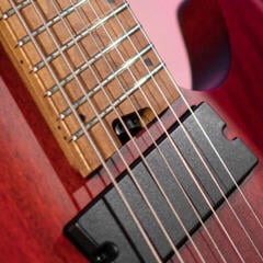 Multiscale electric guitar Cort KX 307MS Open Pore Mahogany Multiscale electric guitar - 4
