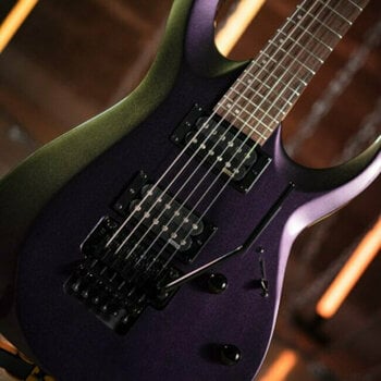 Elektromos gitár Cort X300 Flip Purple - 3