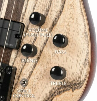 Basso 5 Corde Cort A5 Ultra Etched Natural Black - 5