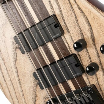 Gitara basowa 5-strunowa Cort A5 Ultra Etched Natural Black - 6