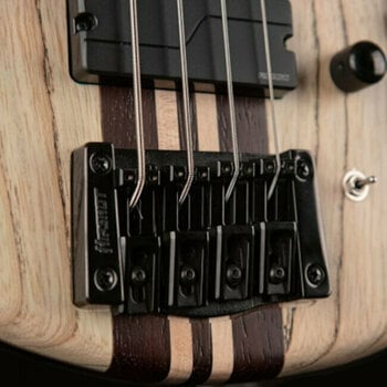4-string Bassguitar Cort A4 Ultra Etched Natural Black - 8