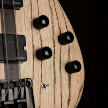 4-string Bassguitar Cort A4 Ultra Etched Natural Black - 9