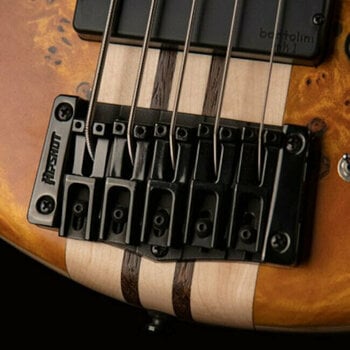 5-strängad basgitarr Cort A5 Plus SC Amber Open Pore - 11