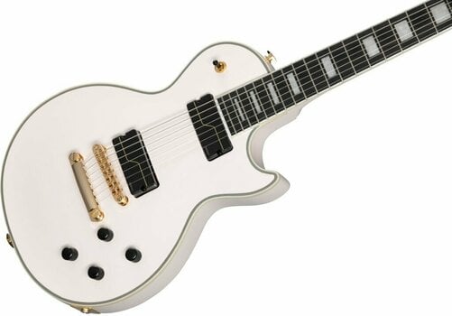 Guitare électrique Epiphone Matt Heafy Les Paul Custom Origins 7 Bone White - 4