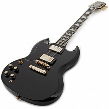 Guitare électrique Epiphone SG Custom LH Ebony - 2