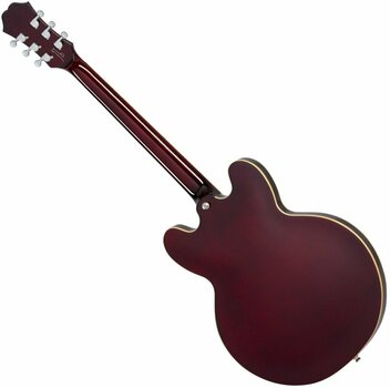 Halbresonanz-Gitarre Epiphone Noel Gallagher Riviera Dark Wine Red - 2