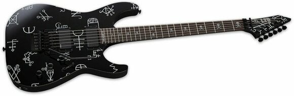E-Gitarre ESP LTD KH Demonology Schwarz - 2