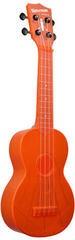 Soprano ukulele Kala Waterman Orange Fluorescent Soprano ukulele - 2