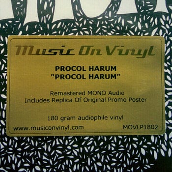 Vinyl Record Procol Harum - Procol Harum (LP) - 5