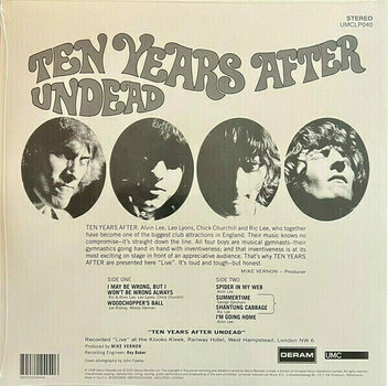 Vinyl Record Ten Years After - Undead (Reissue) (LP) - 4