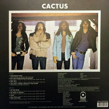 Schallplatte Cactus - Cactus (Red Transparent) (LP) - 3