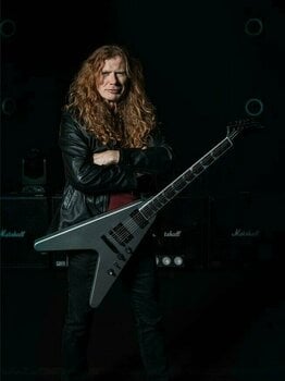 Elektrická kytara Gibson Dave Mustaine Flying V Silver Metallic - 8