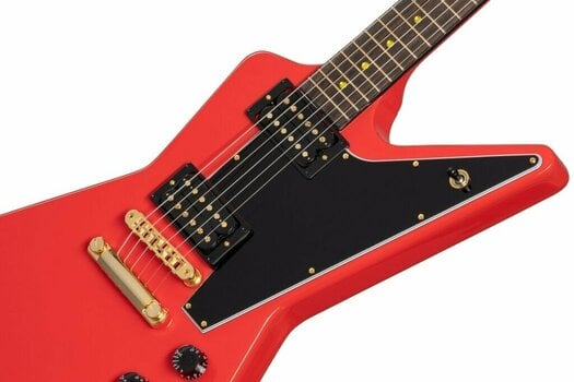 Elektromos gitár Gibson Lzzy Hale Signature Explorerbird Cardinal Red - 5
