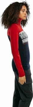 Ski T-shirt/ Hoodies Dale of Norway Moritz Basic Womens Sweater Superfine Merino Raspberry/Navy/Off White M Jumper - 3