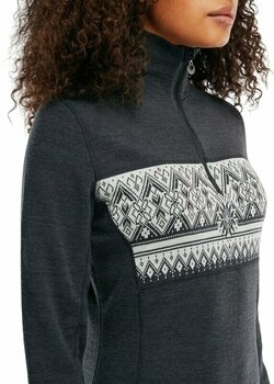 Bluzy i koszulki Dale of Norway Moritz Basic Womens Sweater Superfine Merino Ultramarine/Off White S Sweter - 5