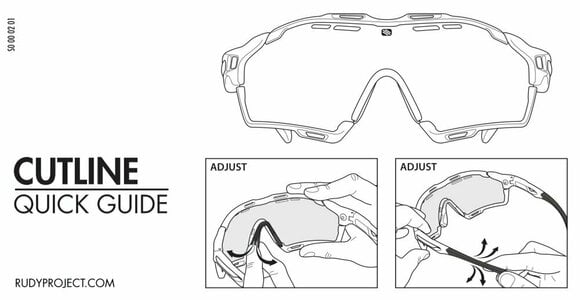 Cycling Glasses Rudy Project Cutline Graphene G-Black/ImpactX Photochromic 2 Black Cycling Glasses - 7