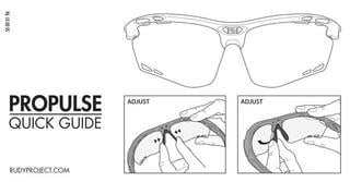 Cycling Glasses Rudy Project Propulse Light Grey Matte/ImpactX Photochromic 2 Black Cycling Glasses - 6